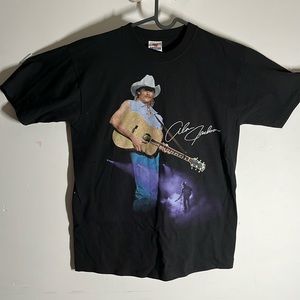 Alan Jackson Vintage Single Stitch sz L T-Shirt ❤️❤️❤️